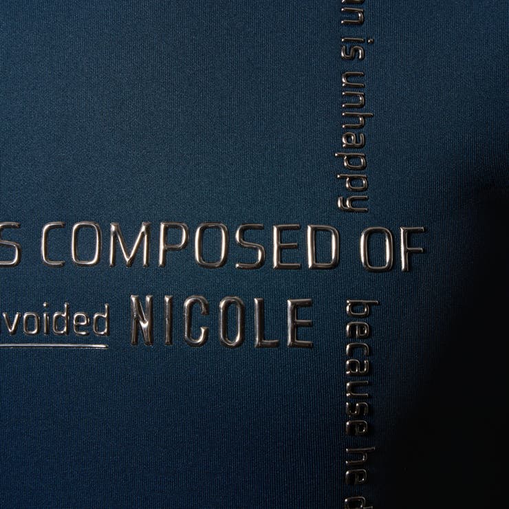 【WEB限定】メタルジェルプリントクルーネックプルオーバー | NICOLE | 詳細画像14 