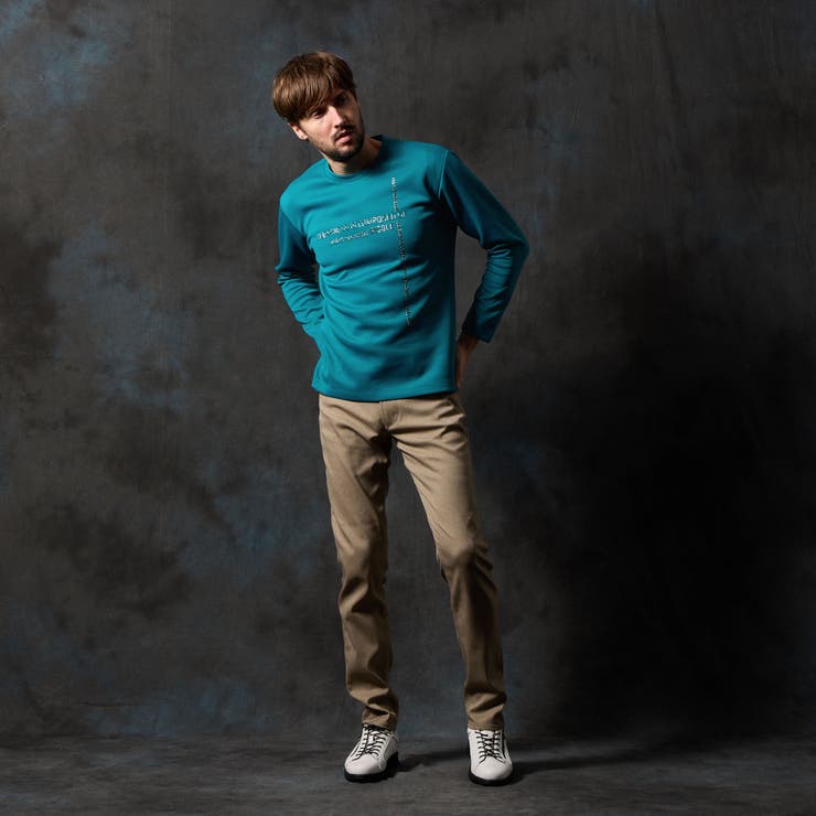 【WEB限定】メタルジェルプリントクルーネックプルオーバー | NICOLE | 詳細画像4 