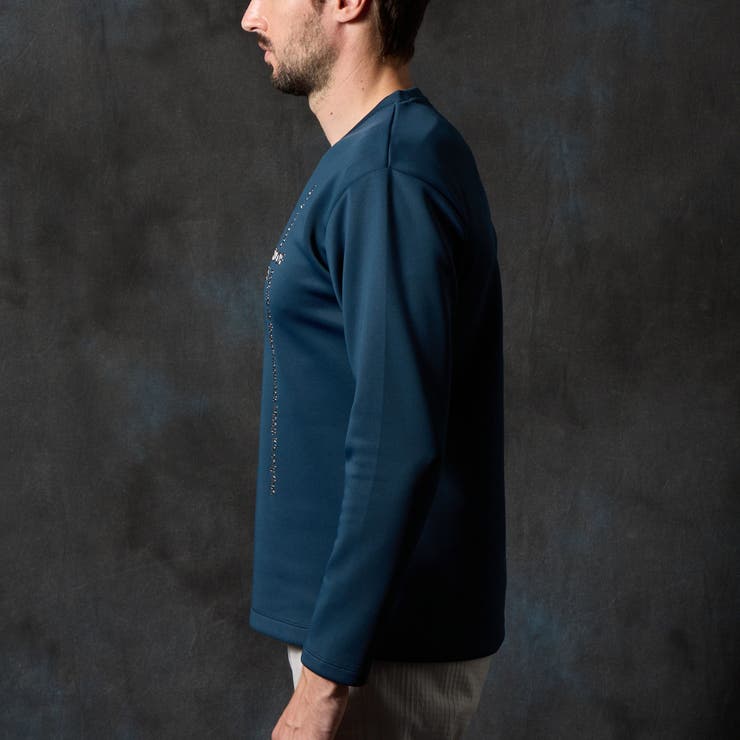 【WEB限定】メタルジェルプリントクルーネックプルオーバー | NICOLE | 詳細画像7 