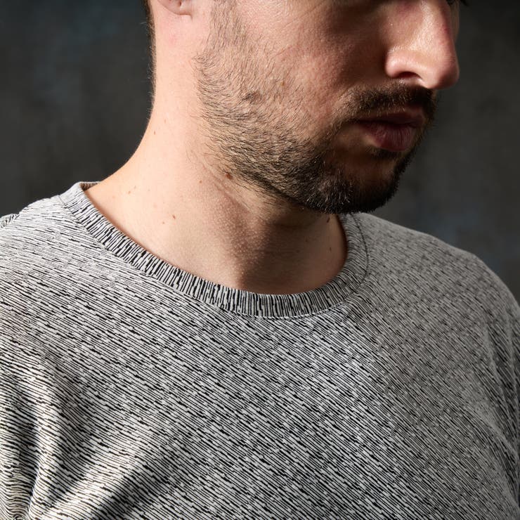 バイヤスジャカードクルーネック長袖プルオーバー | NICOLE | 詳細画像9 