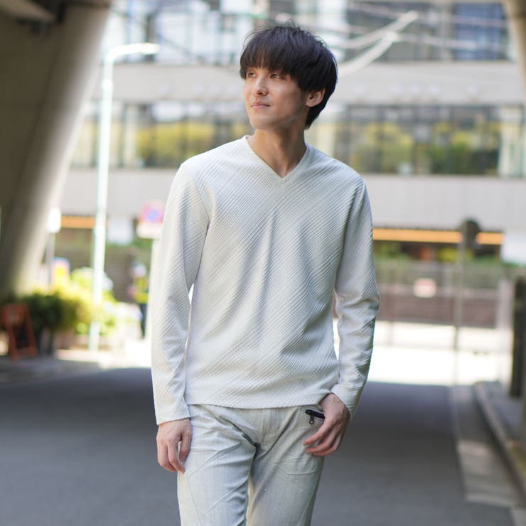 ブリスターチェックＶネックプルオーバー | NICOLE | 詳細画像17 