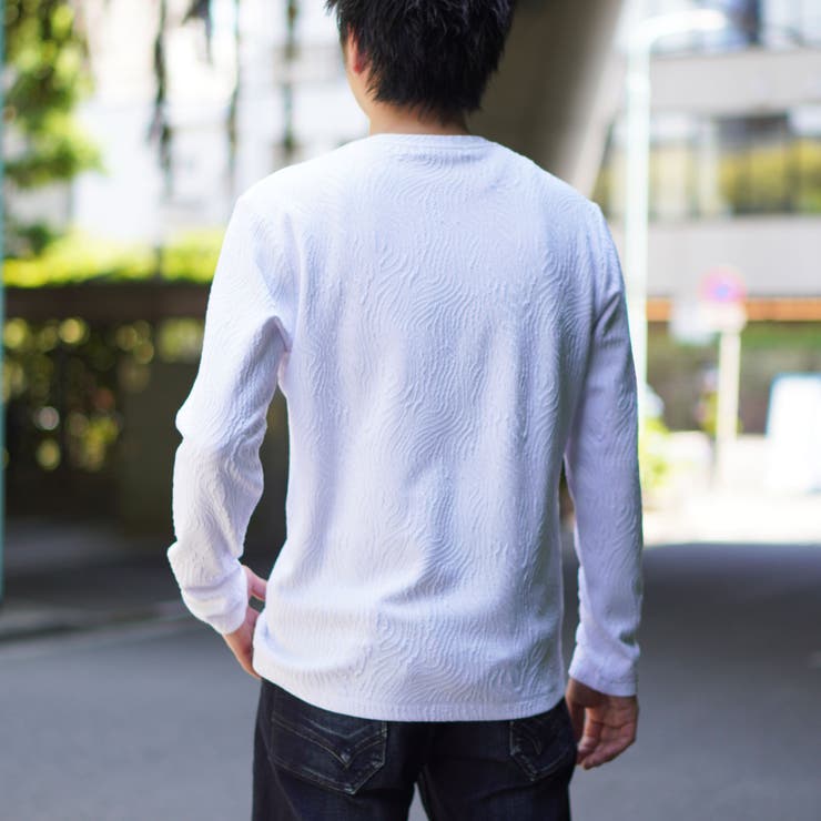 ゼブラ風ブリスタ-ジャカードＶネックプルオーバー | NICOLE | 詳細画像16 