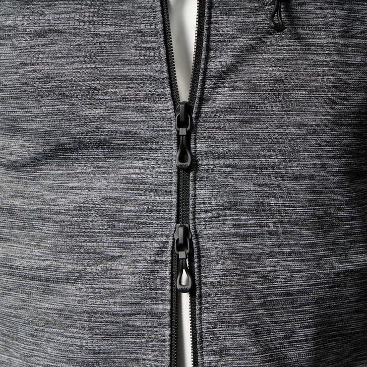 メランジダブルフェイスジップアップブルゾン | NICOLE | 詳細画像11 