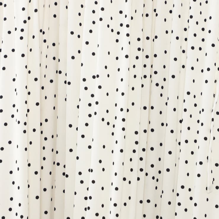 ランダムドットノースリーブプリーツワンピース | NICOLE | 詳細画像14 