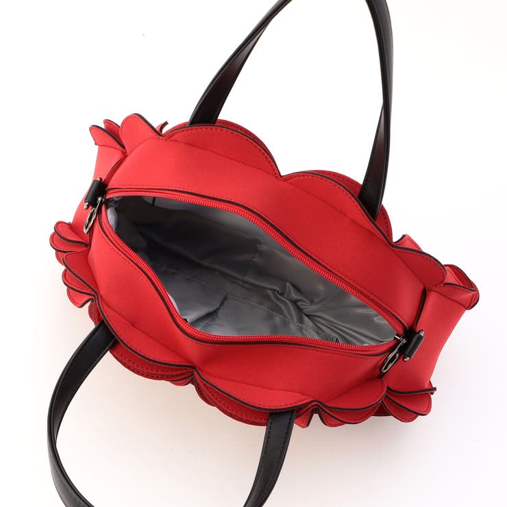 3Dフラワーストラップ付きミニボストンバック | NICOLE | 詳細画像11 