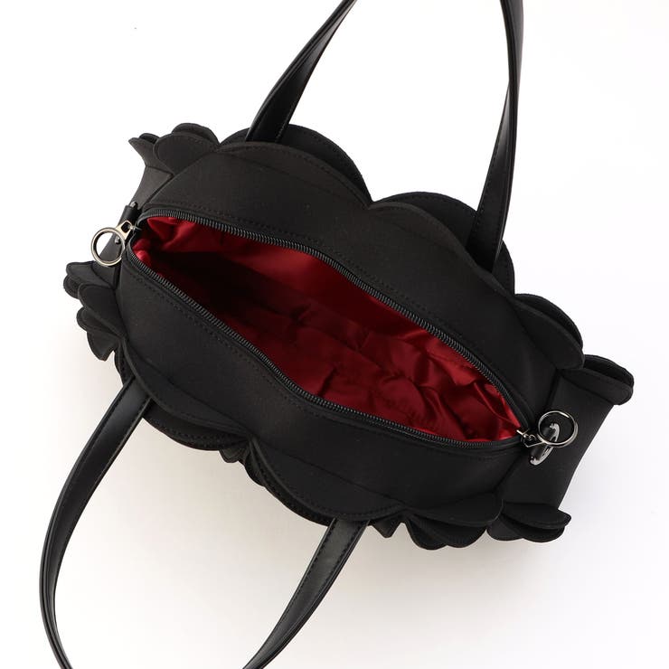 3Dフラワーストラップ付きミニボストンバック | NICOLE | 詳細画像13 