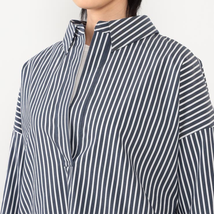 ビックフォルムスキッパーシャツ[品番：NICW0007074]｜NICOLE（ニコル