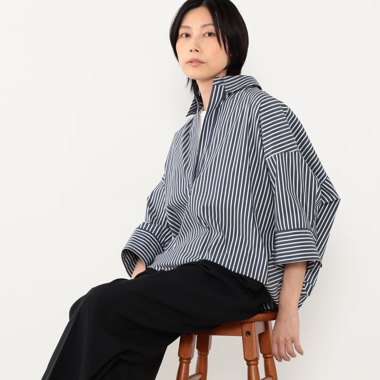 91その他2 | ビックフォルムスキッパーシャツ | NICOLE