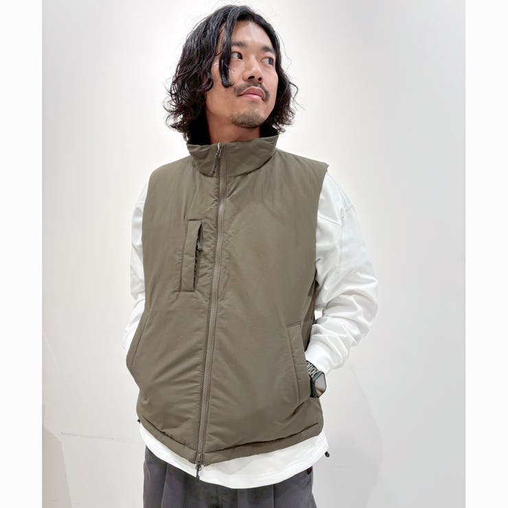 THERMOLITE（サーモライト）スタンドカラー中綿ベスト | NICOLE | 詳細画像23 