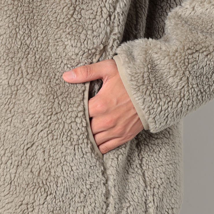 マイクロフリースボンディングジップブルゾン | NICOLE | 詳細画像8 