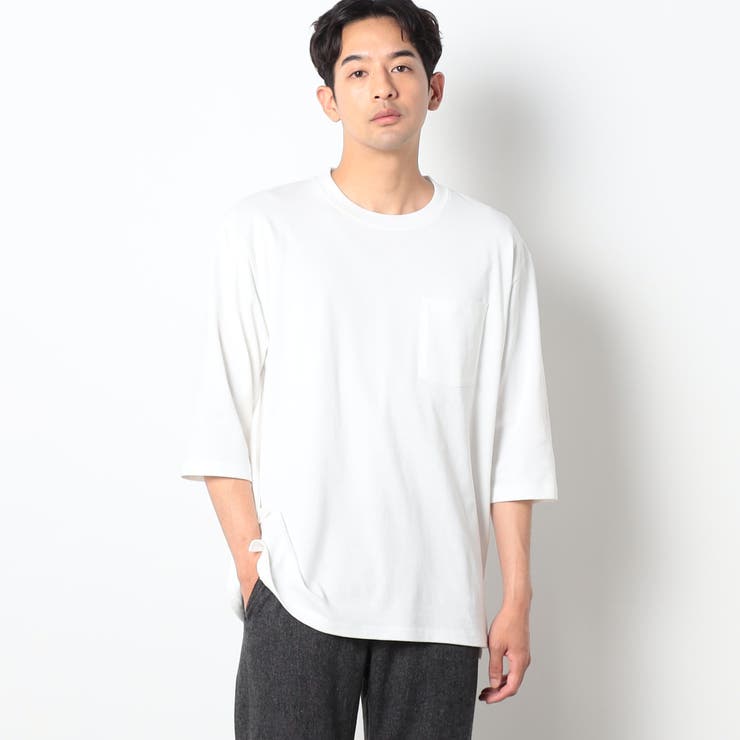 09ホワイト | BROOKLYN OVERALL＜ブルックリンオーバーオール＞USAコットン七分… | NICOLE