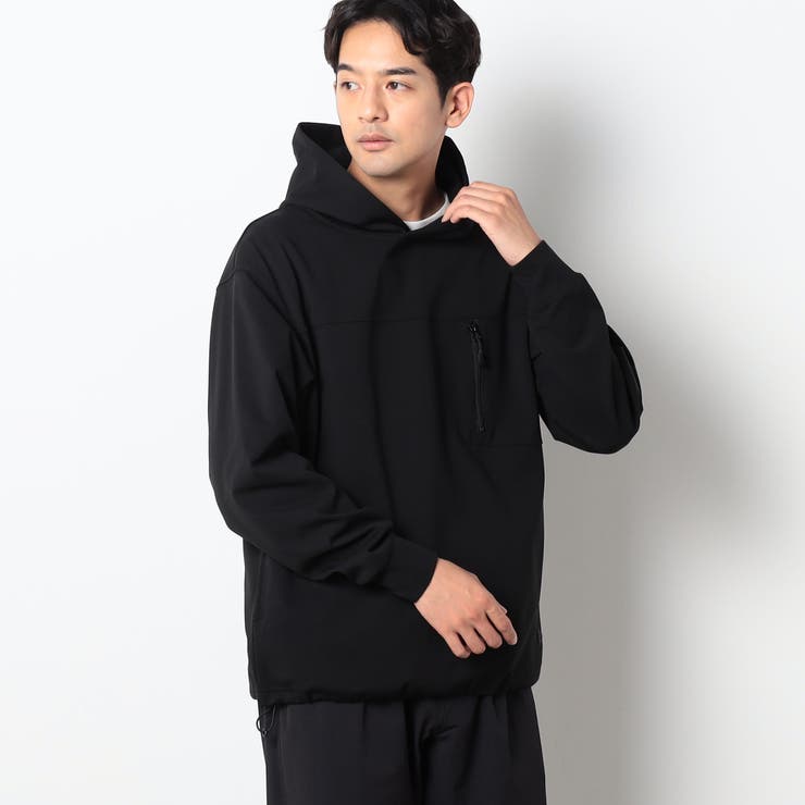 圧縮マイクロカノコプルパーカー | NICOLE | 詳細画像1 