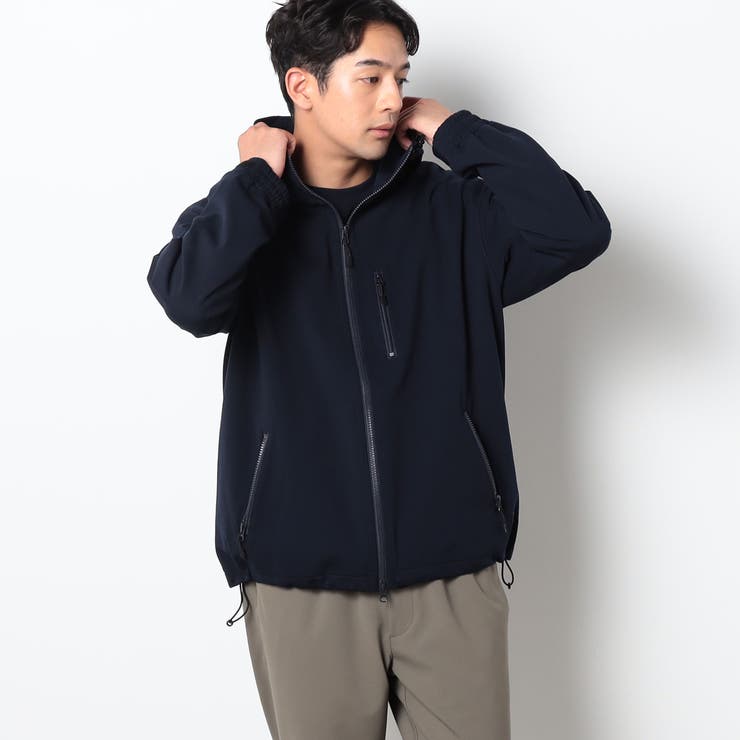 圧縮マイクロカノコジップパーカー | NICOLE | 詳細画像3 