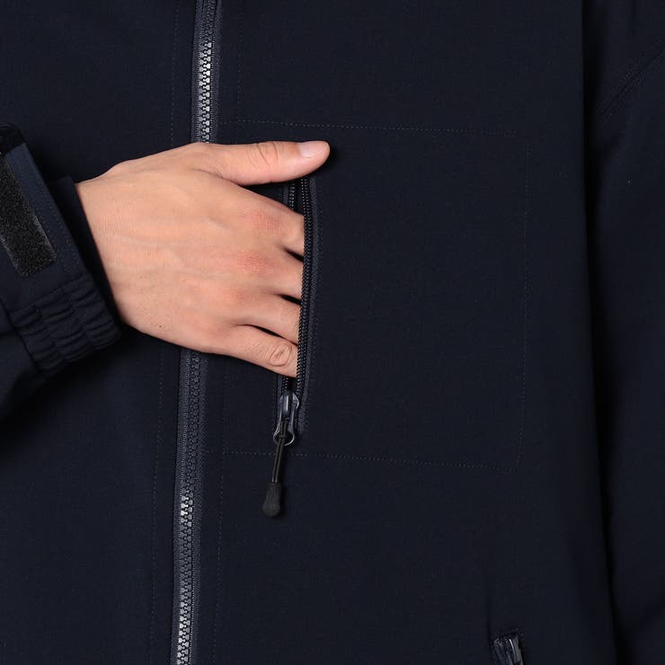 圧縮マイクロカノコジップパーカー | NICOLE | 詳細画像7 