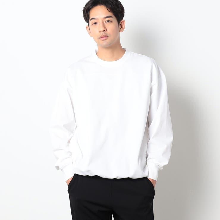 09ホワイト | 圧縮マイクロカノコロングスリーブ | NICOLE