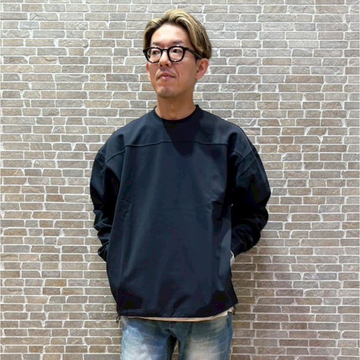 67ネイビー | 圧縮マイクロカノコロングスリーブ | NICOLE