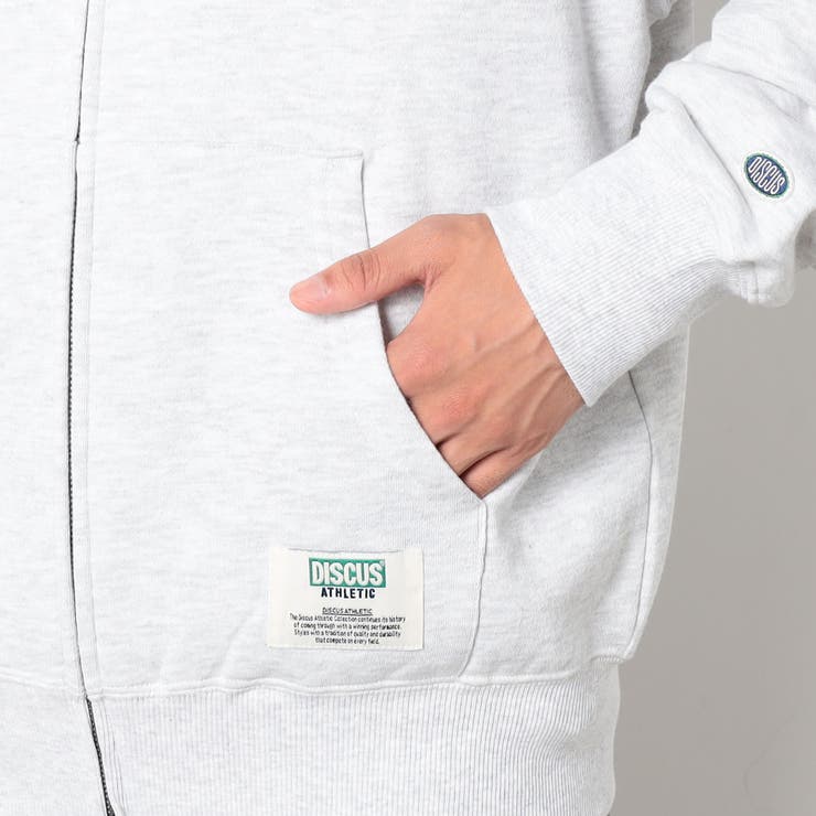 DISCUS(ディスカス）別注USAコットンジップフーディ | NICOLE | 詳細画像8 