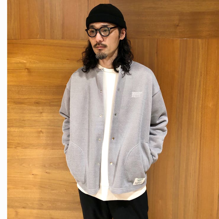 DISCUS(ディスカス）別注インレイ裏シャギーボンディングノーカラーブルゾン | NICOLE | 詳細画像23 