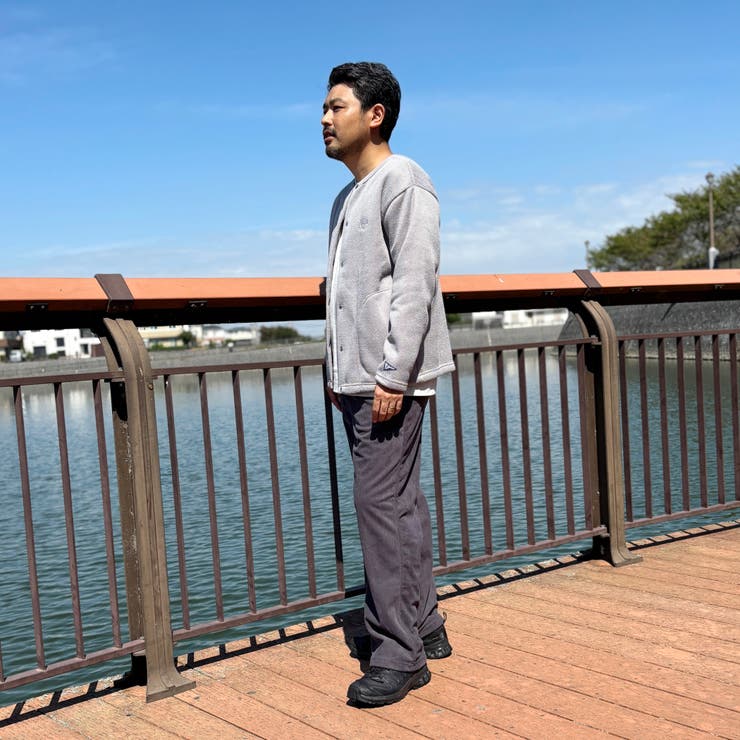 DISCUS(ディスカス）別注インレイ裏シャギーボンディングノーカラーブルゾン | NICOLE | 詳細画像24 