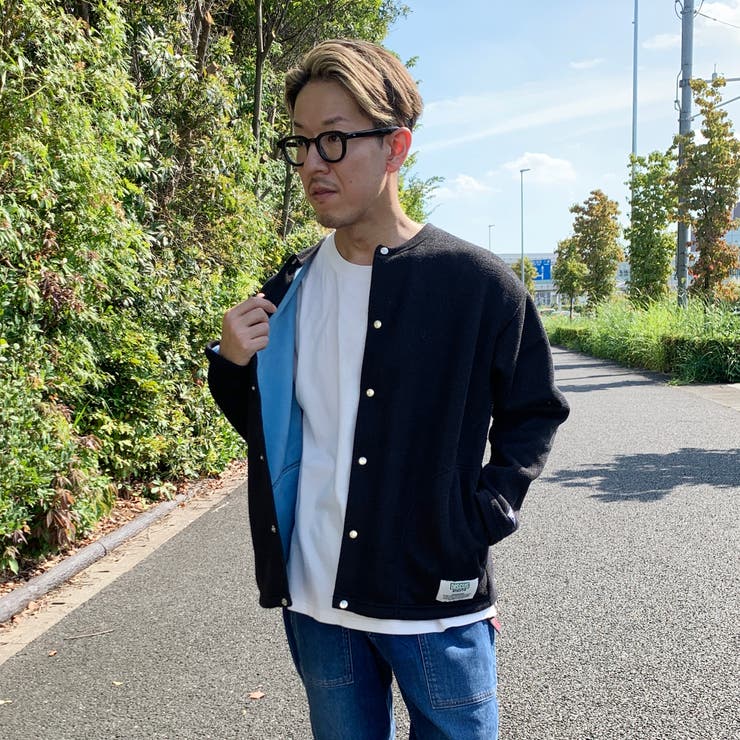 DISCUS(ディスカス）別注インレイ裏シャギーボンディングノーカラーブルゾン | NICOLE | 詳細画像29 