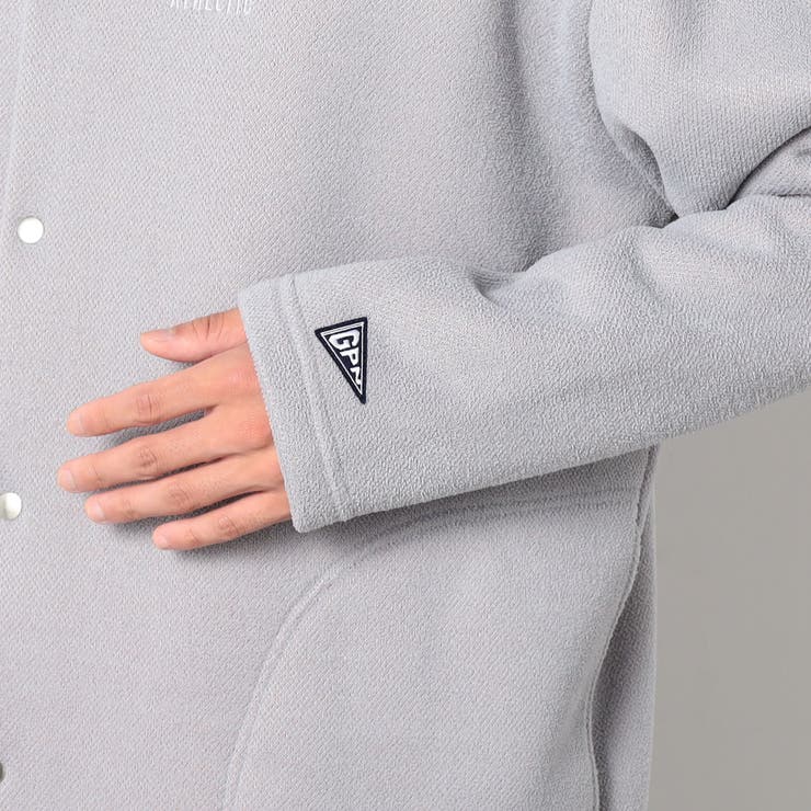 DISCUS(ディスカス）別注インレイ裏シャギーボンディングノーカラーブルゾン | NICOLE | 詳細画像7 