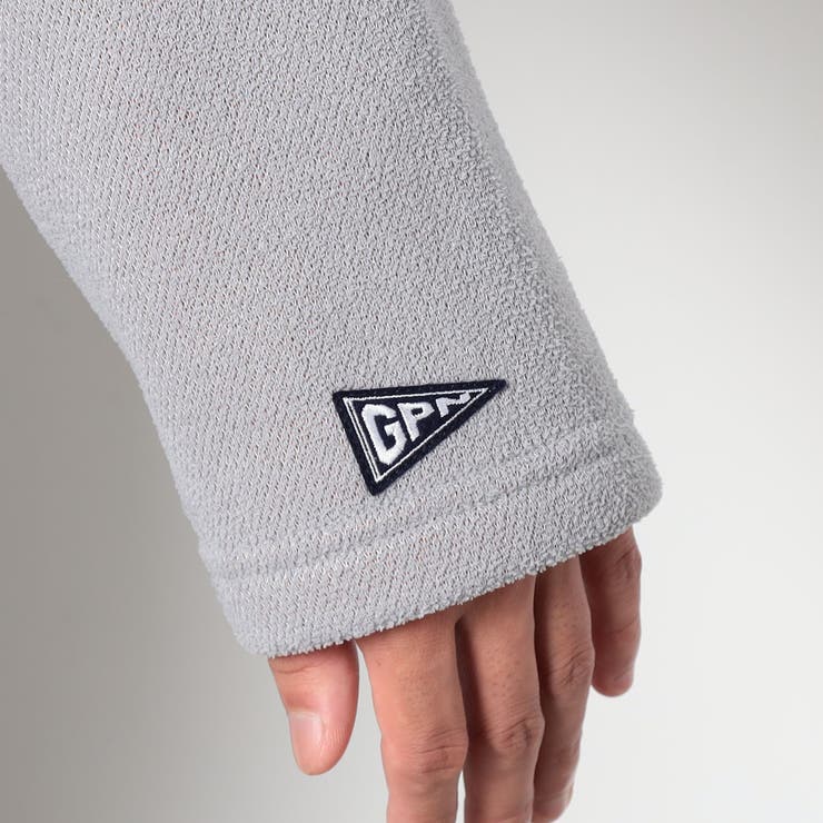 DISCUS(ディスカス）別注インレイ裏シャギーボンディングノーカラーブルゾン | NICOLE | 詳細画像8 