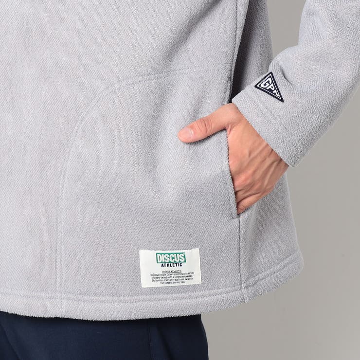 DISCUS(ディスカス）別注インレイ裏シャギーボンディングノーカラーブルゾン | NICOLE | 詳細画像9 