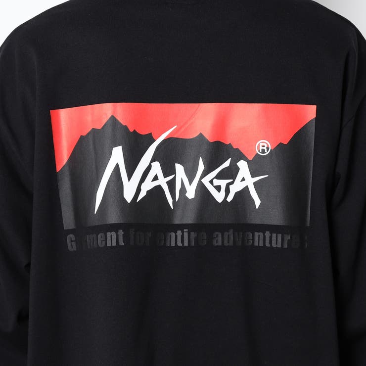 NANGA(ナンガ)別注バックプリントドローコードロングスリーブTシャツ | NICOLE | 詳細画像22 