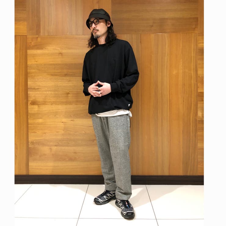 NANGA(ナンガ)別注バックプリントドローコードロングスリーブTシャツ | NICOLE | 詳細画像28 