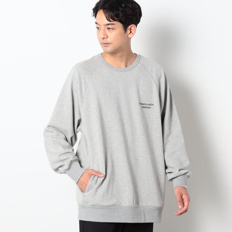 29グレー | NANGA(ナンガ）別注バックプリントスウェット | NICOLE