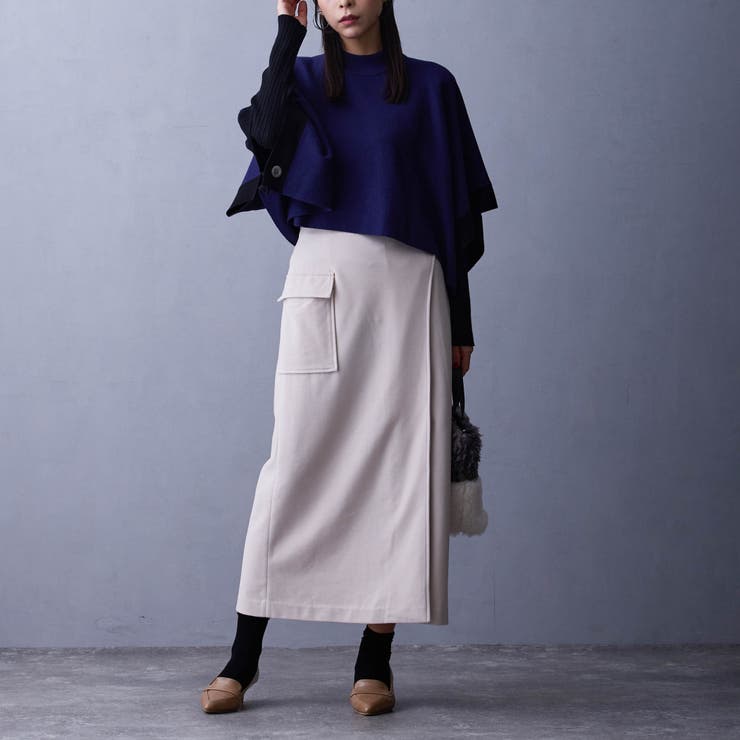 ラップ風タイトスカート | NICOLE | 詳細画像4 