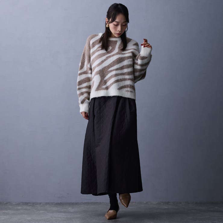 キルティングフレアスカート | NICOLE | 詳細画像11 