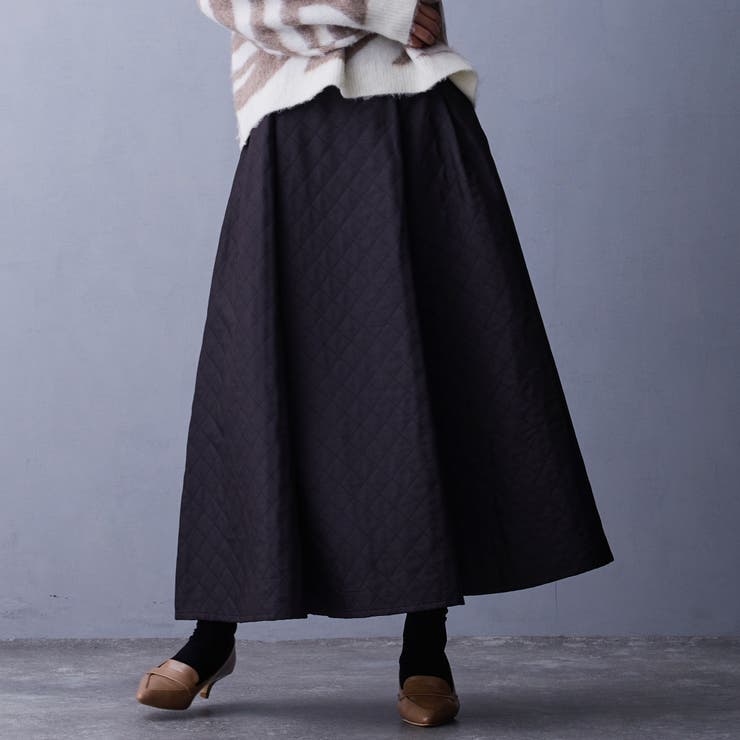 キルティングフレアスカート | NICOLE | 詳細画像13 