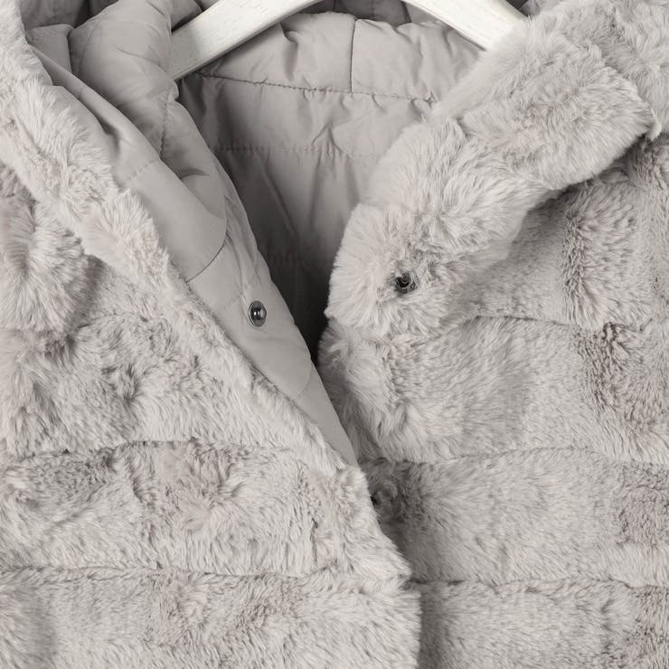 リバーシブルファーベスト | NICOLE | 詳細画像15 