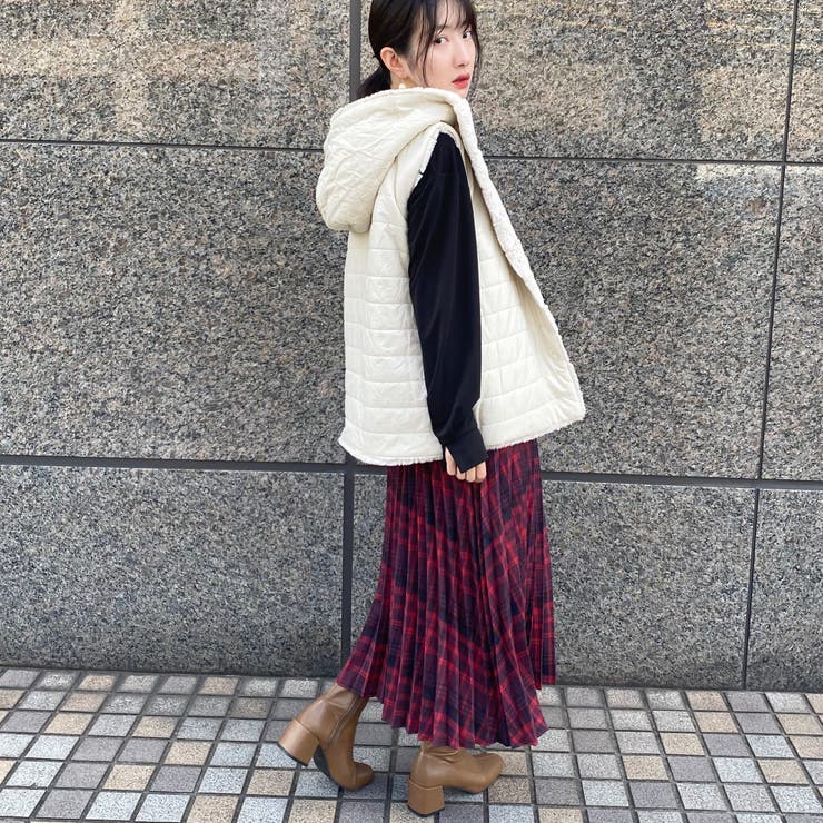 リバーシブルファーベスト | NICOLE | 詳細画像27 