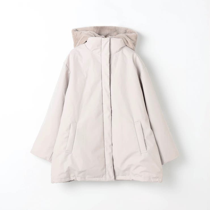 ファーライナー付きドロストダウンブルゾン | NICOLE | 詳細画像10 