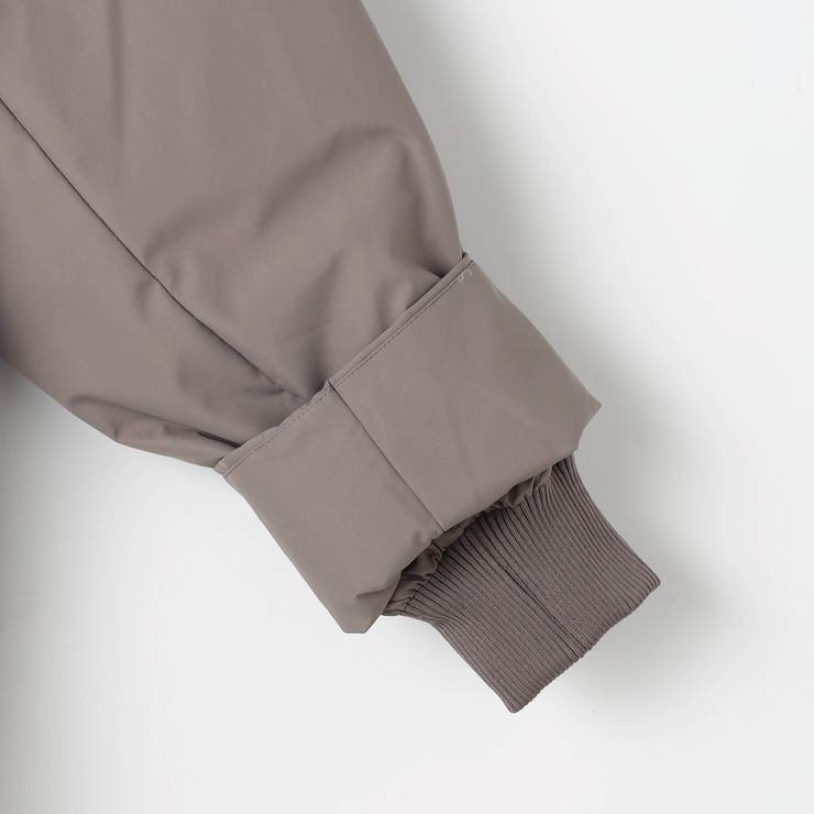 ファーライナー付きドロストダウンブルゾン | NICOLE | 詳細画像18 