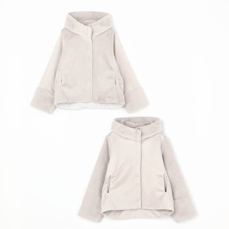 リバーシブルフェイクムートンブルゾン | NICOLE | 詳細画像16 