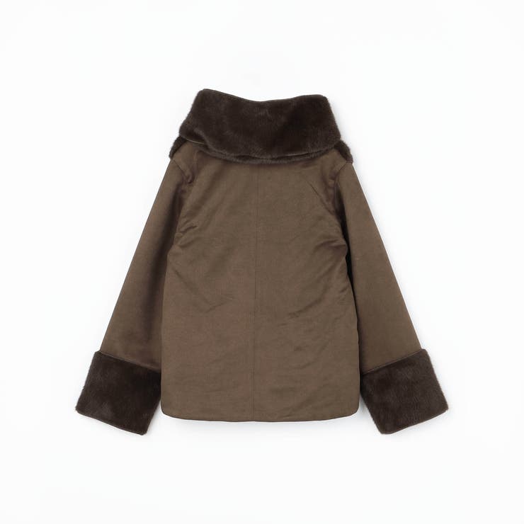 リバーシブルフェイクムートンブルゾン | NICOLE | 詳細画像19 