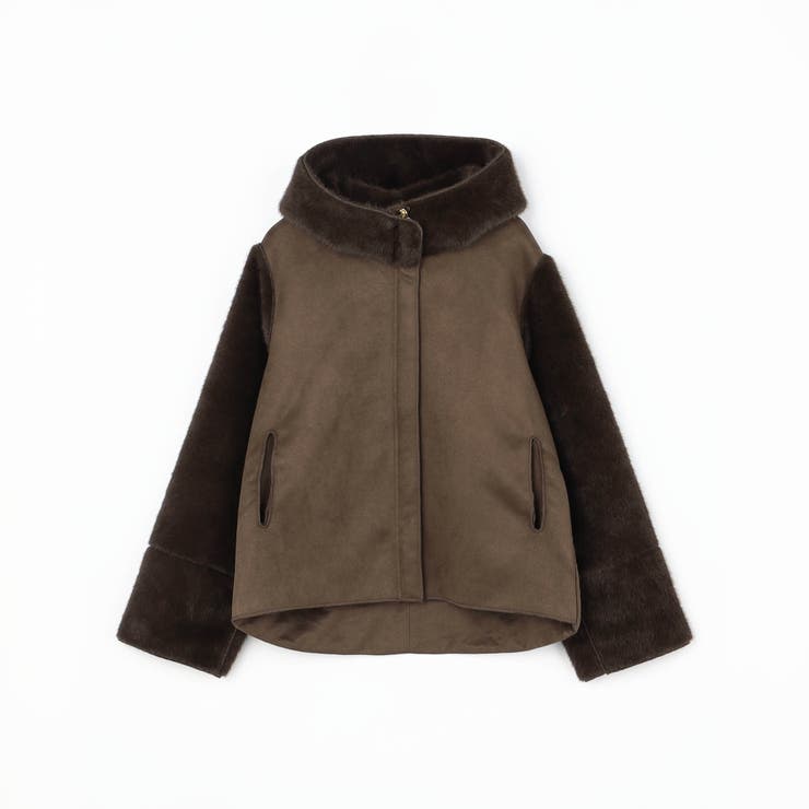 リバーシブルフェイクムートンブルゾン | NICOLE | 詳細画像20 