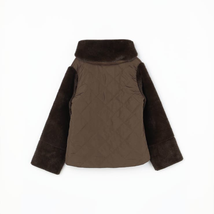 リバーシブルフェイクムートンブルゾン | NICOLE | 詳細画像21 