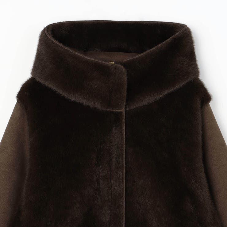 リバーシブルフェイクムートンブルゾン | NICOLE | 詳細画像22 