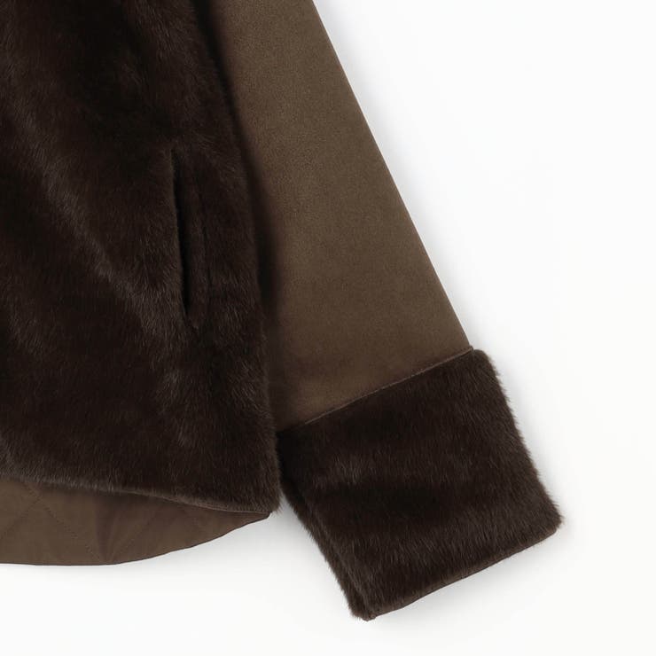 リバーシブルフェイクムートンブルゾン | NICOLE | 詳細画像23 