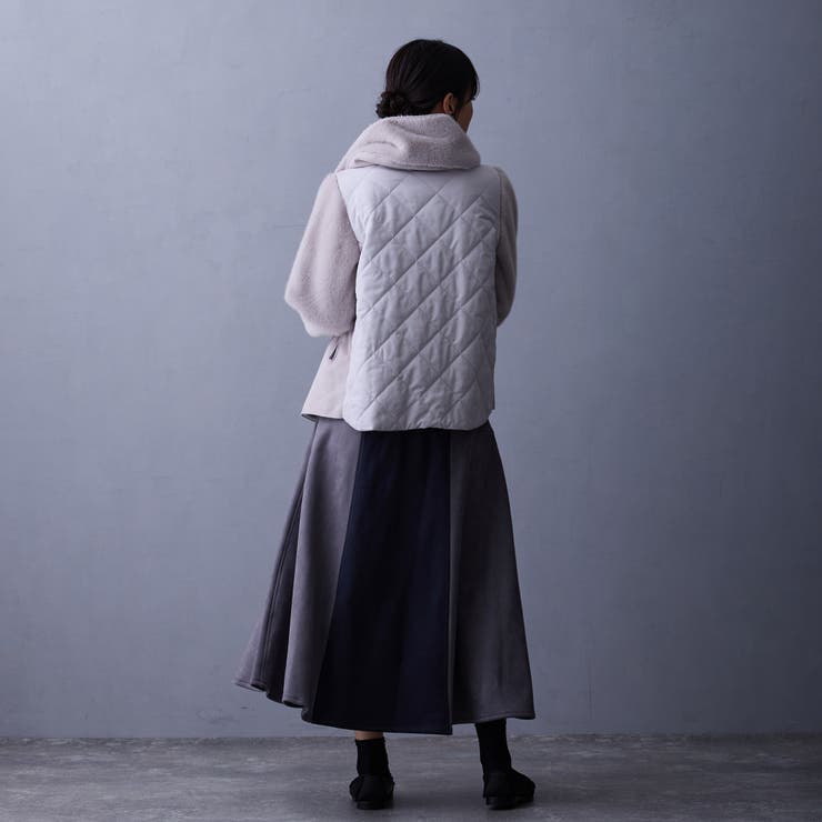 リバーシブルフェイクムートンブルゾン | NICOLE | 詳細画像9 