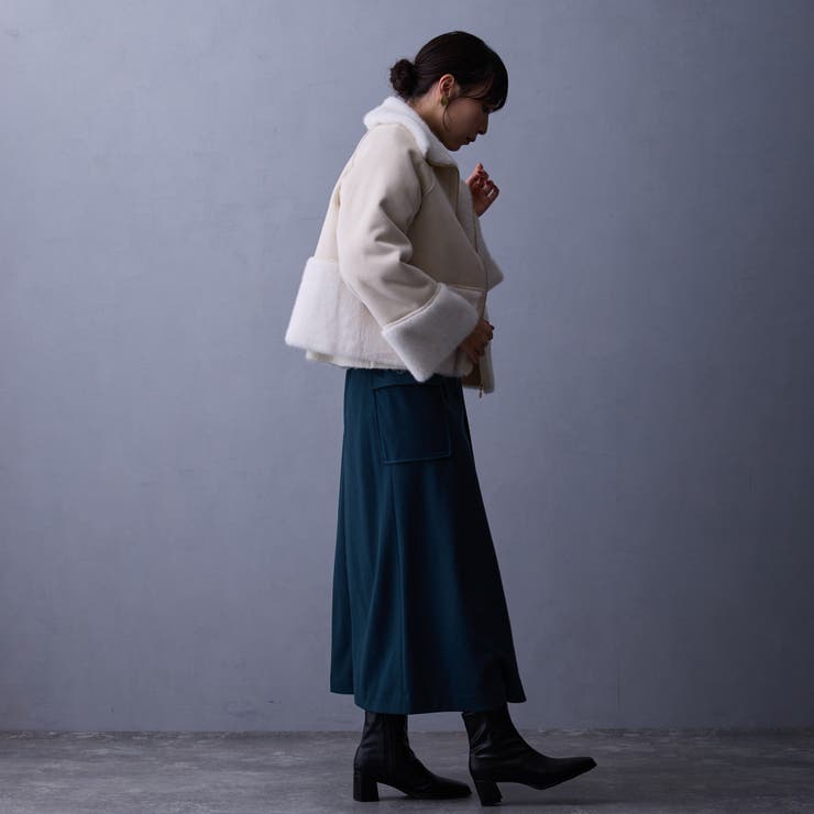 フェイクムートンブルゾン | NICOLE | 詳細画像12 