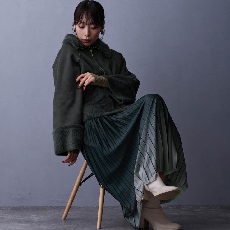 フェイクムートンブルゾン | NICOLE | 詳細画像13 