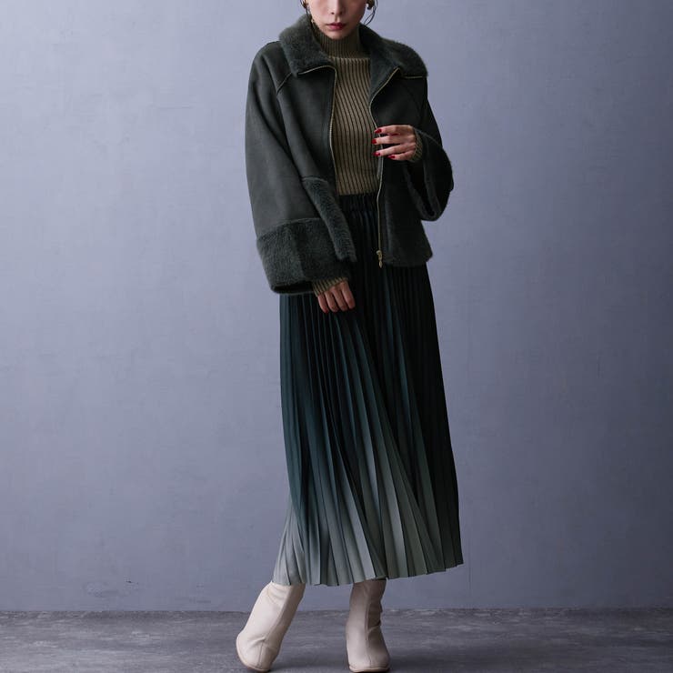 フェイクムートンブルゾン | NICOLE | 詳細画像14 