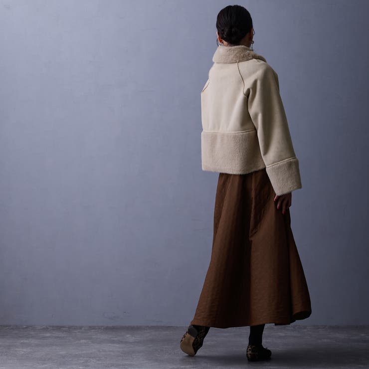 フェイクムートンブルゾン | NICOLE | 詳細画像7 