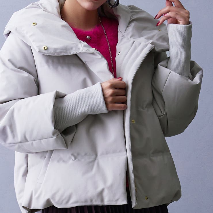 シームレスダウンブルゾン | NICOLE | 詳細画像7 