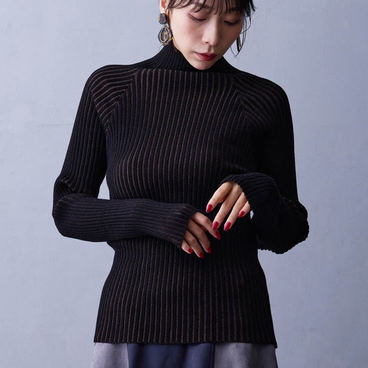 49ブラック | プレーティングリブタートル | NICOLE